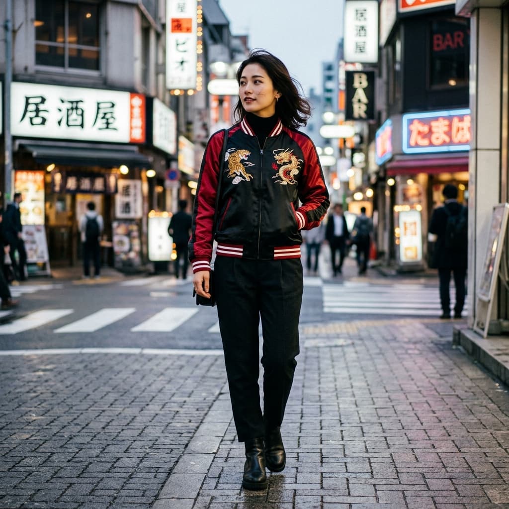 How to Style a Sukajan Jacket for Everyday Wear