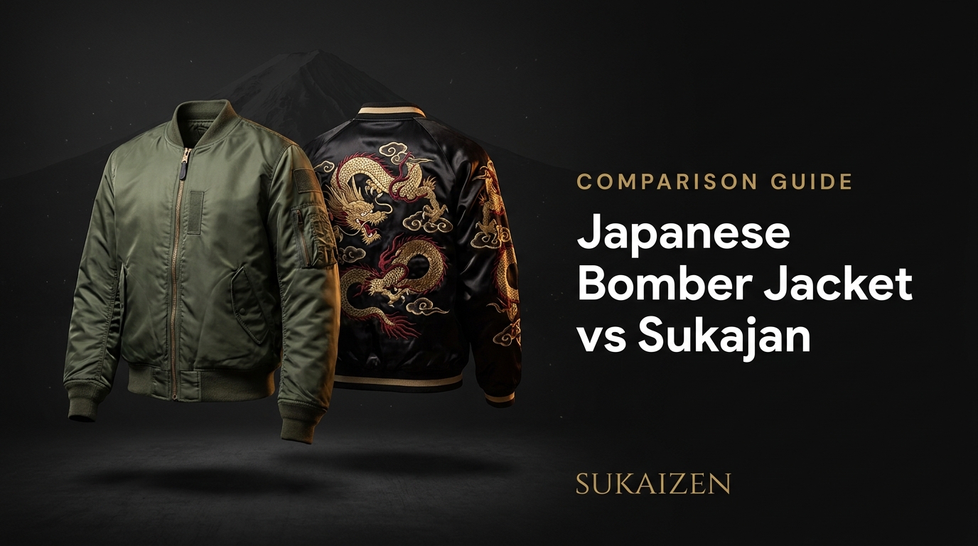 ボンバージャケットとスカジャンの違い｜正確な区別ガイド | Sukaizen